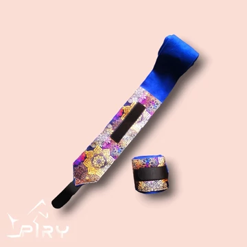 Mandala Princess kék polár fásli