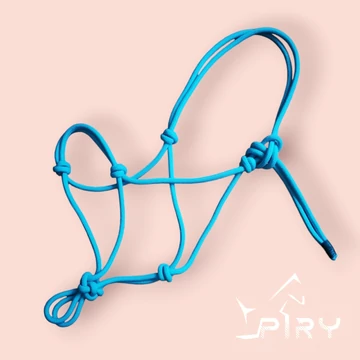 Baby Blue Kék csomózott kötőfék