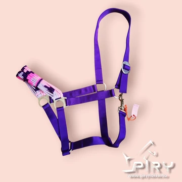 BLOCK Szövött orrú kötőfék Lila FULL