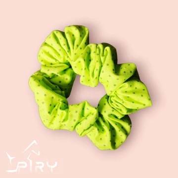 Kiwi Code Scrunchie hajgumi