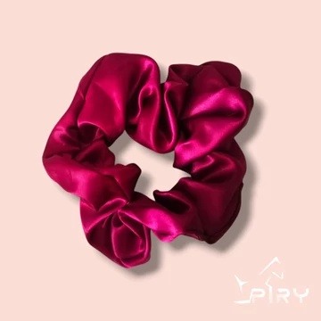 Shiny Purple Scrunchie hajgumi