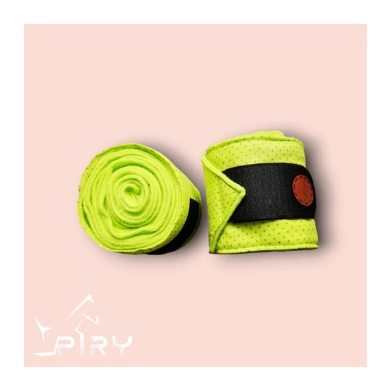 Kiwi Code neon zöld polár fásli
