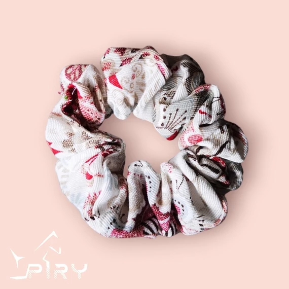 Fresh Red Scrunchie hajgumi