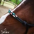 Kép 4/4 - Black Beauty gyöngy díszes csomózott kötőfék COB
